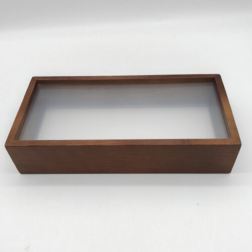 2x Deep Fillable Shadow Box Frame for Crafts and Memorabilia DIY Display Case 1