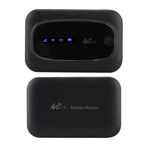 Ταξιδιωτικό δρομολογητή με οθόνη WiFi Hotspot και υποδοχή κάρτας Sim, δεδομένα 4G LTE, 1