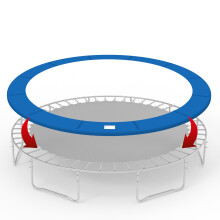 GALACTICA 14FT Outdoor Round Trampoline Replacement Pad Spring Cover Safety Padding Blue