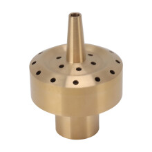 Fountain Nozzle Brass Column Multi Direction Jet for Garden Pond with Captivating MultiLayer Spray
