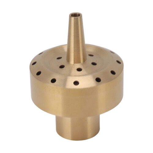 Fountain Nozzle Brass Column Multi Direction Jet for Garden Pond with Captivating MultiLayer Spray