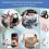 (White) TikTok Scrolling Ring with Finger Remote, Wireless Bluetooth Control for iPhone iPad Android 5