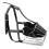 (Black, S) Large Dog Muzzle Leather Metal Wire Basket Adjustable for Pitbull German Shepherd 2