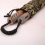 (A) 27cm Solid Wood Double Stick Red Sandalwood Double Cut Stick Rope Practical Performance 3