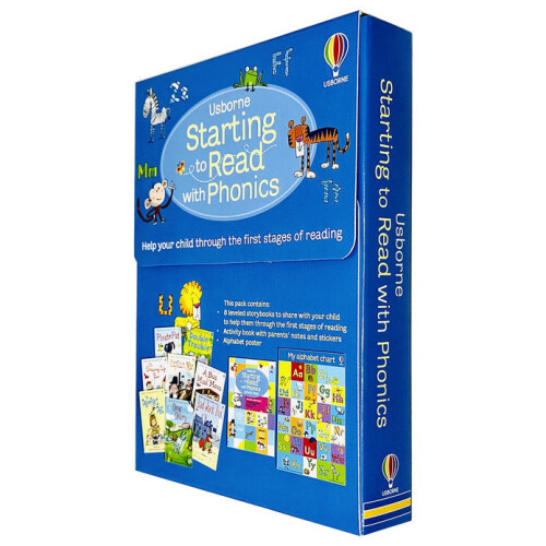 Usborne Starting to Read with Phonics Collection Set