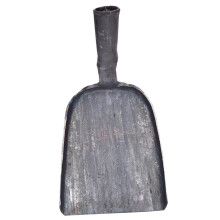Heavy Duty Steel Fireplace Shovel with Ergonomic Grip for Ash Removal, BBQ, Fire Pit and Coal