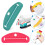 8pcs Manual Toothpaste Squeezer Dispenser, Plastic Tube Squeezer for Toothpaste, Cream and Paint 5