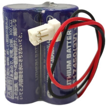 PLC Battery Pack CR17450 3V 2600mAh Lithium Replacement for 2CR17450 Extended Runtime