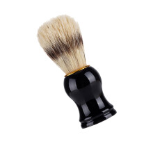 Beard Brush for Men with Ergonomic Smooth Handle, SkinSafe Material, Portable Styling
