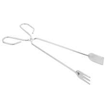 Fireplace Tongs Heavy Duty Log Grabber with Extra Long Handle for Fire Pit and Camping Use