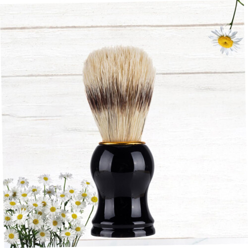 Beard Brush for Men with Ergonomic Smooth Handle, SkinSafe Material, Portable Styling 2