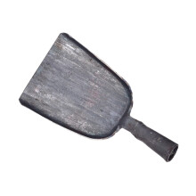 Fireplace Ash Shovel 12Inch Steel Coal Scoop with Ergonomic Long Handle for Indoor and Outdoor Use