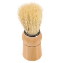 Shaving Brush with Gentle Bristle Care and Ergonomic Wood Handle for Men's Beard Grooming