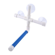 Parrot Shower Perch with Stable Suction Cups, Foldable Bird Window Stand for Bathing and Sunbathing