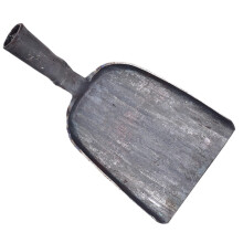Coal Ash Shovel for BBQ, Fireplace and Garden Use Lightweight Metal Hand Tool for Ash and Soil