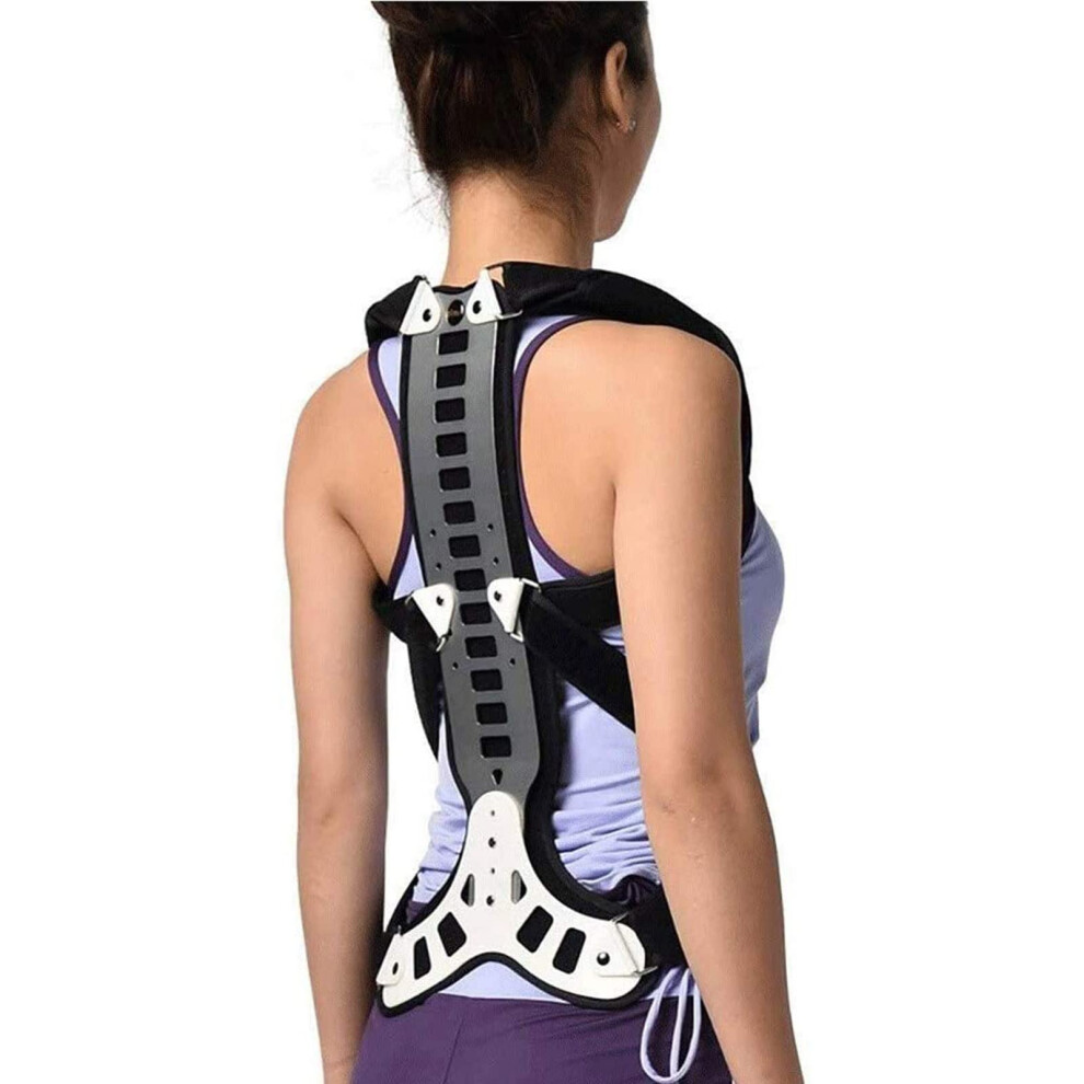 Back Support Brace Lumbar Spine Orthosis Adjustable Thoracolumbar Support for Lower Back Pain Relief