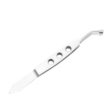 Stainless Steel Eyelid Tweezers Meibomian Gland Expressor for Quick Gland Unclogging Massage