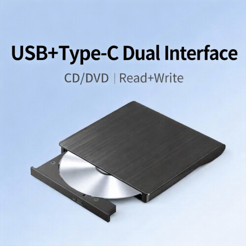 USB 3.0 Type-C External DVD Drive Burner 1