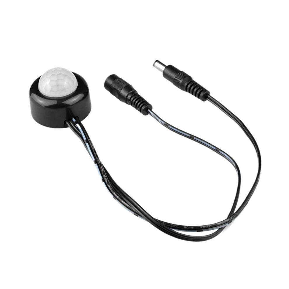 Pir Motion Sensor Switch 12V24v Automatic Infrared Detector For Led Strip Lights Black Body 9174973781943