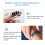 20 pcs Reusable Forehead Thermometer Strips, Plastic Temperature Readings 3