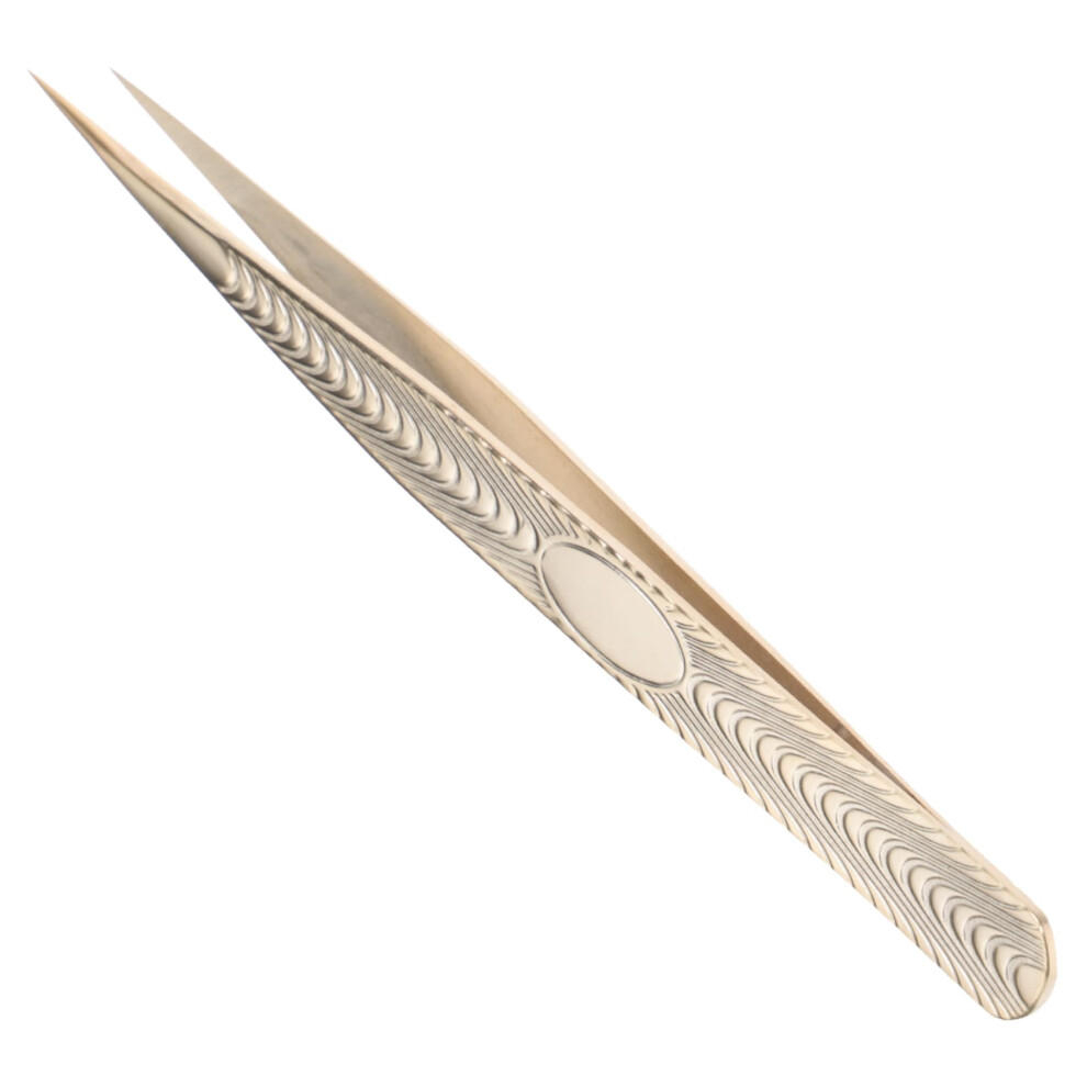 Eyelash Extension Tweezers Precision Lash Clamp Tool for Easy False Lash Application Beginners