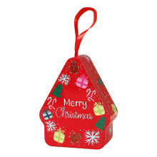 Christmas Cookie Tins Christmas Tree Shaped Metal Storage Box with Lid for Holiday Gifts and Candy