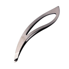 2 Pack Eyebrow Tweezers Stainless Steel Slant Tip Hair Removal Tool for Brow Shaping