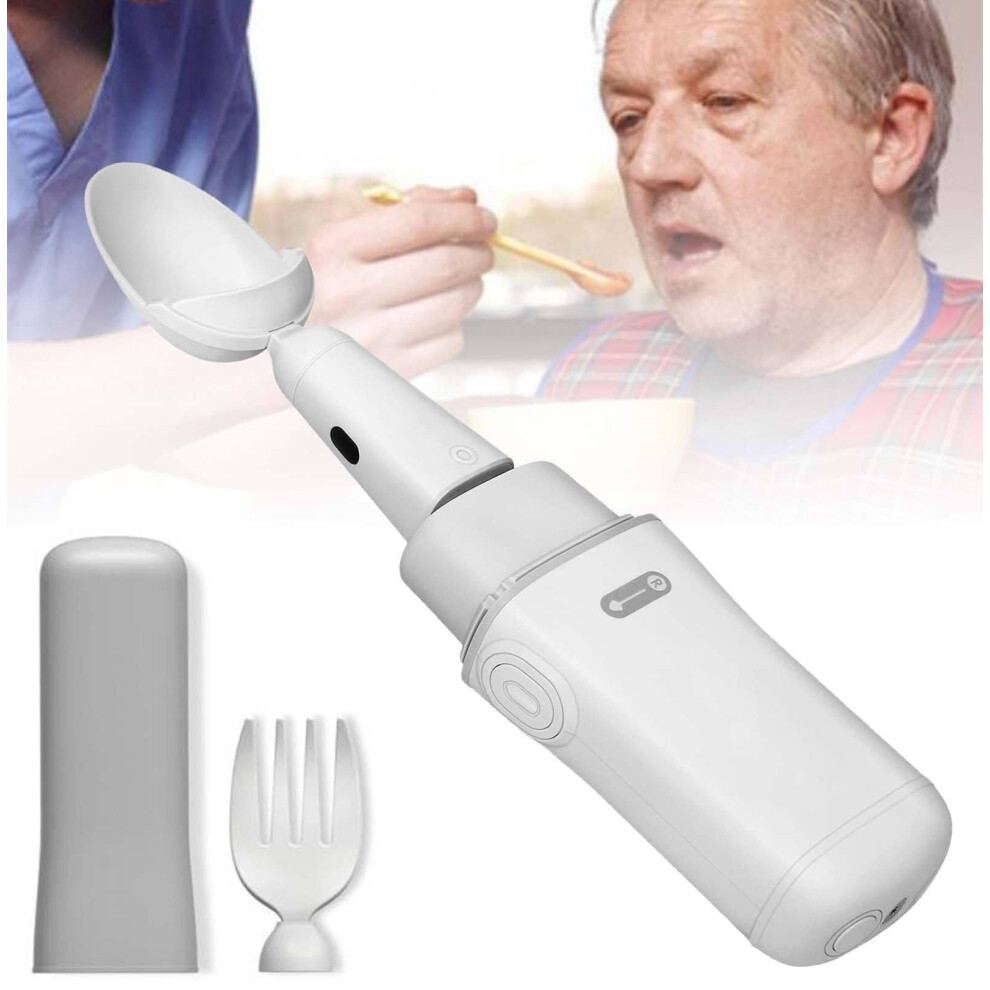Parkinson's Spoon with Smart AntiShake Control for Hand Tremors and Arthritis, Ergonomic Grip