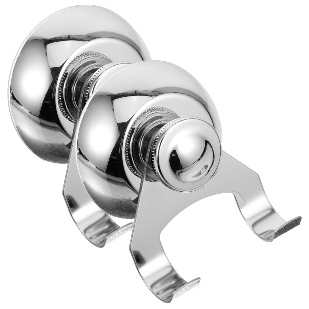 2Pcs Stainless Steel Suction Hooks Vacuum Cup Heavy Duty Rustproof For Bathroom Kitchen Smooth Walls 9164114464491