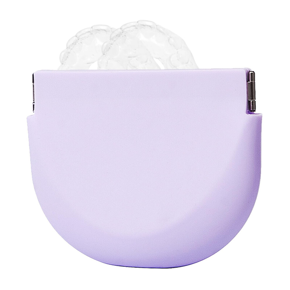 Silicone Denture Case with Air Hole, Compact Retainer Storage Box for Travel and Orthodontic Use