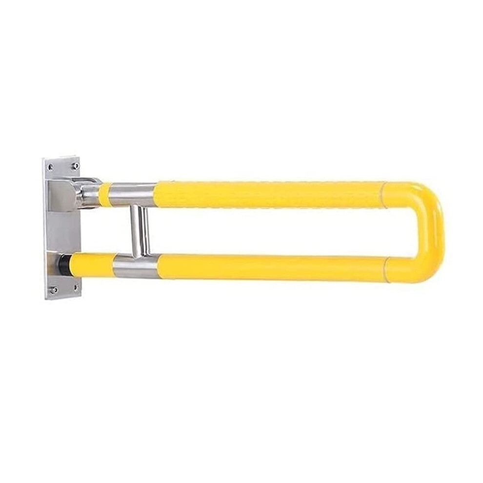 Bathroom Safety Rail Wall Mounted Folding Grab Bar for Elderly Disabled Pregnant Space Saving Design