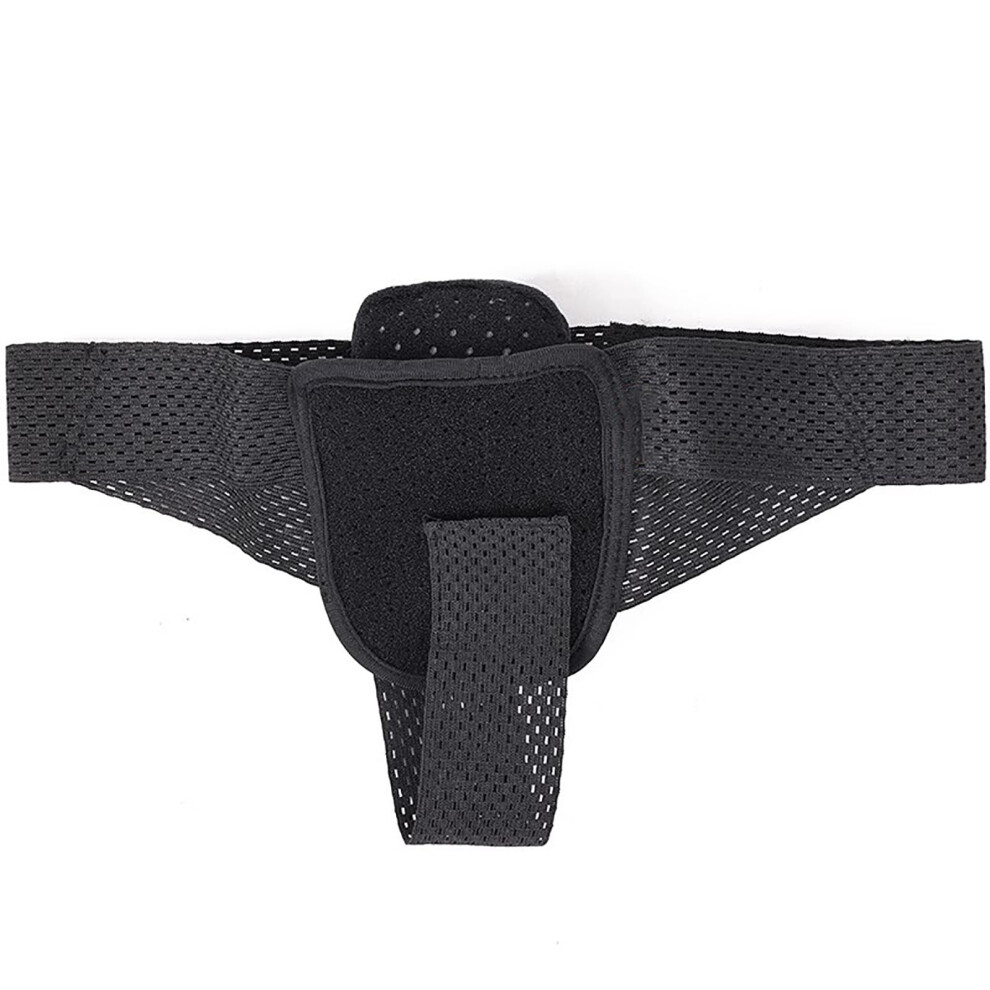 Men's Inguinal Hernia Belt Adjustable Support with Targeted Groin Compression for Daily Wear