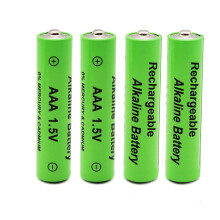 Rechargeable AAA Batteries 1.5V 2100mAh  Capacity Alkaline 4 Pack for Electronics and Toys