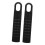 2pcs Mop Handle End Cap Replacement Grip with AntiSlip Durable End Sleeve Black 1