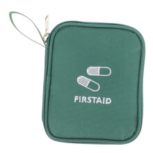 Travel First Aid Kit Bag with Portable Medicine Organizer Oxford Cloth for Hiking Camping Car School