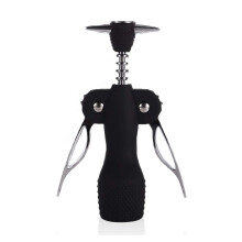 Winged Wine Bottle Opener with Ergonomic Wing Design for Quick Cork Removal, Manual Corkscrew A