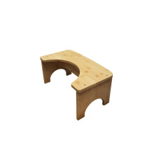 Toilet Stool Bathroom Footrest Squatting Rest Durable Easy Clean Compact Yellow Step Stool
