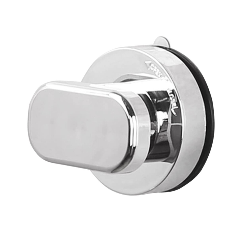 Bathroom Grab Bar with Secure Suction Grip for Seniors, Easy NoDrill Wall Mount for Tub and Toilet