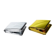 5pcs Emergency Survival Blanket Waterproof Reflective Foil for Outdoor Camping and Heat Retention