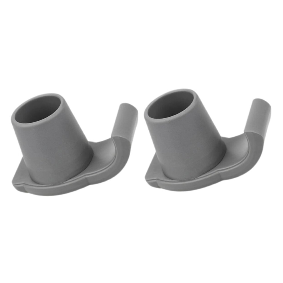 Walker Ski Glides with Non Slip Caps for Smooth Glide Mobility and Enhanced Skid Protection, 2pcs