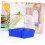 Bathing Tub with Splashproof Edges Durable Plastic Bird Shower for Cage Easy Clean 4