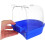 Bathing Tub with Splashproof Edges Durable Plastic Bird Shower for Cage Easy Clean 3