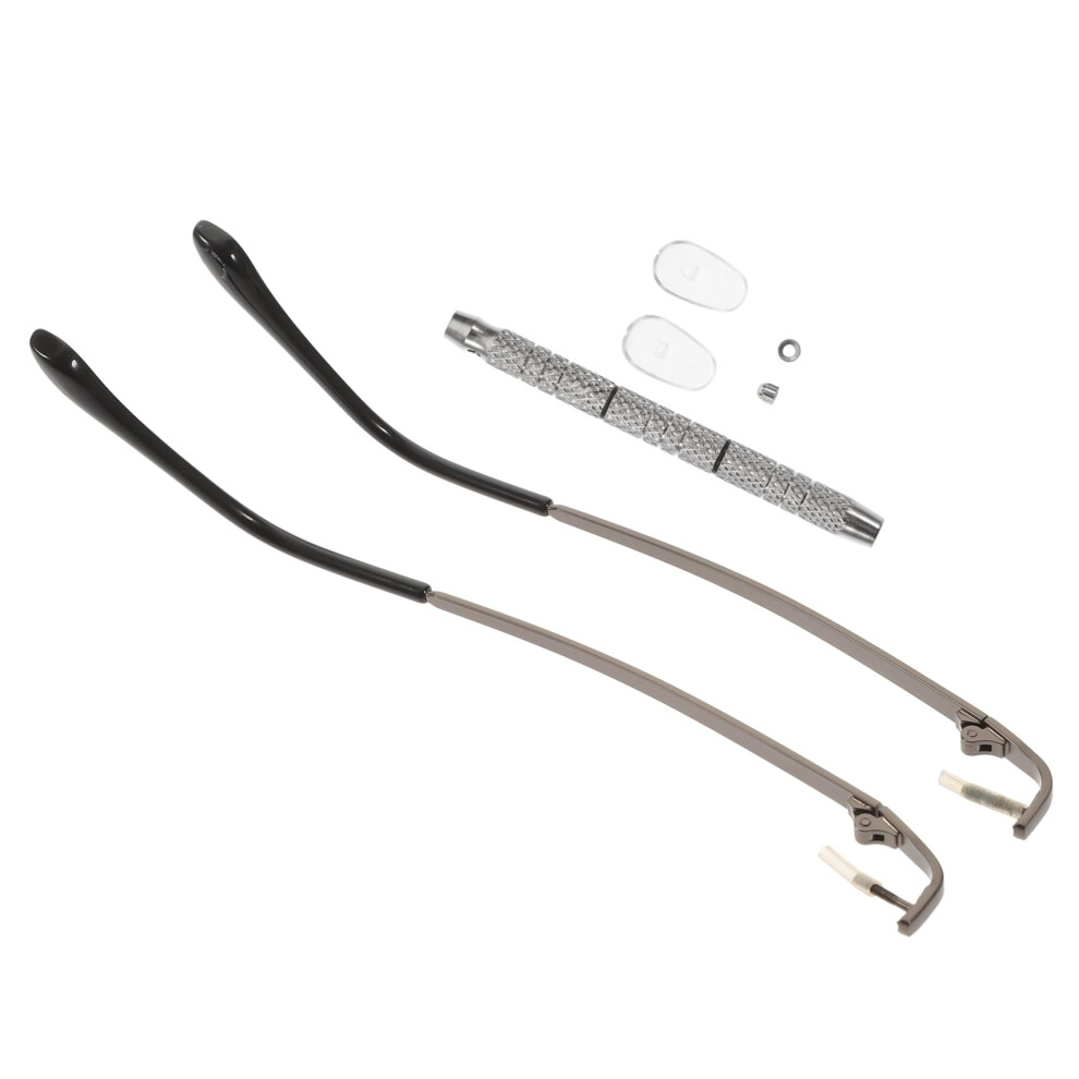 Eyeglass  Kit with Precision Screwdriver Nose Pads Screws for Sunglasses and Frames