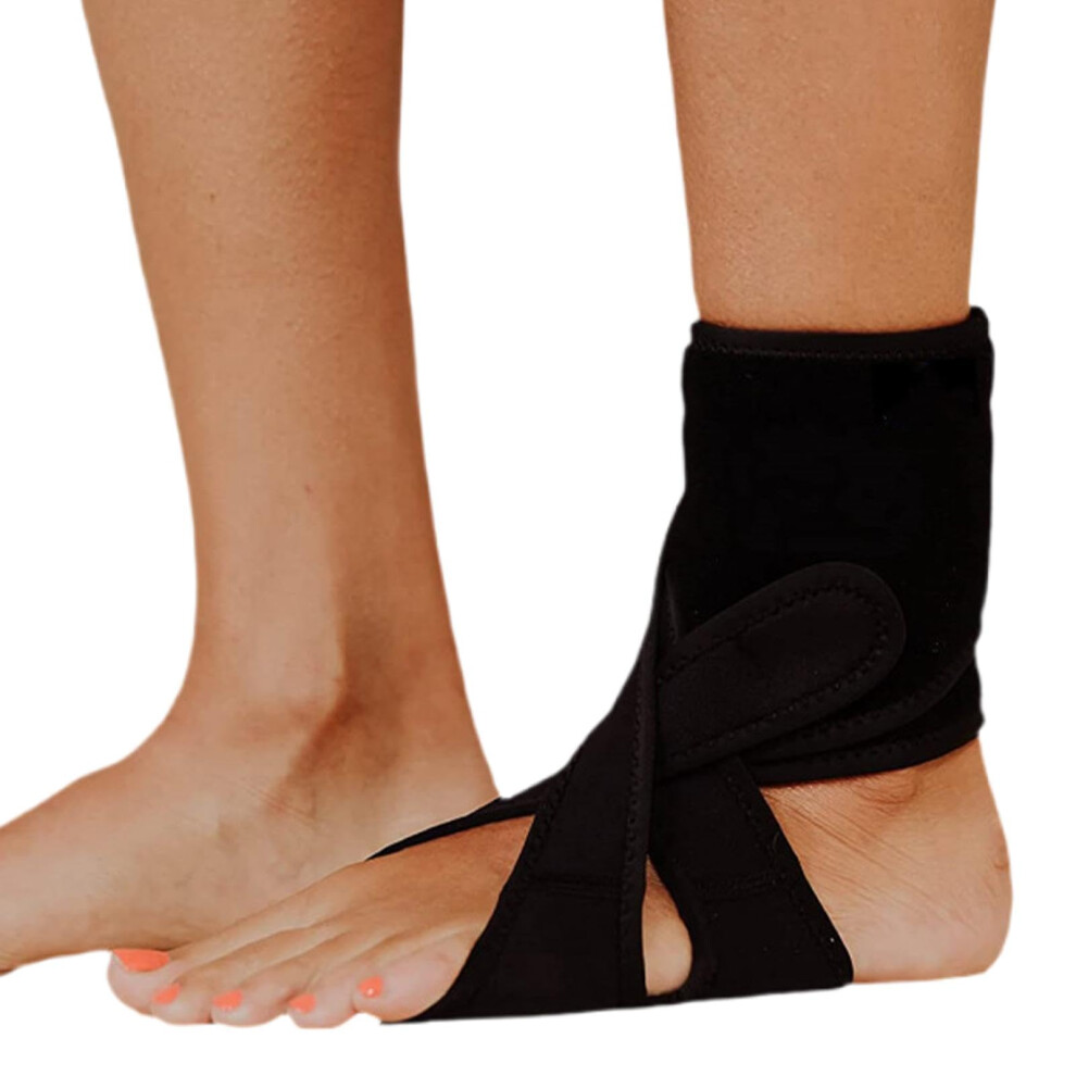 Foot Drop Brace Adjustable Support Strap for Walking with Breathable Lightweight Ankle Orthosis