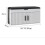 Adjustable Shoe Storage Bench with Cushion for Entryway, SpaceSaving Flip Design Small Size 2