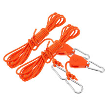 Grow Light Hangers Adjustable Rope Length Heavy Duty Pulley Kit for Indoor Plants and LED Lights