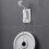 Adjustable Shower Head Holder Wall Mounted NoDrill Adhesive Bracket for Handheld Bathroom 3