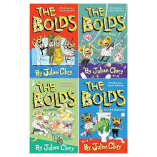 Julian Clary The Bolds 4 Books Collection Set (The Bolds, Go Green, To The Rescue, Go Wild)