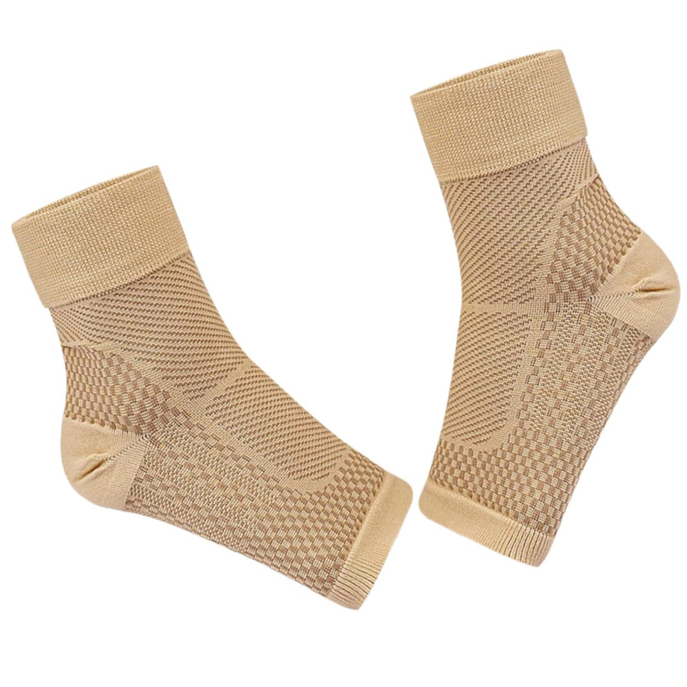Ankle Compression Socks for Plantar Fasciitis with Breathable Lightweight Support Sleeve