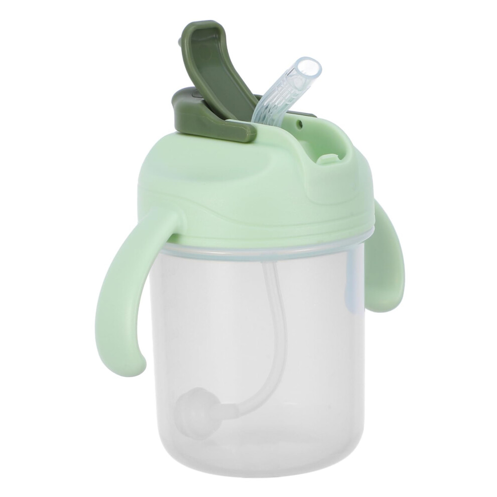 Spill Proof Adult Sippy Cup with Straw for Elderly Bedridden Care and Easy Caregiver Use